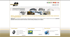 Desktop Screenshot of peerbearing.com